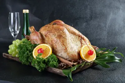 Thanksgiving turkey with trimmings
