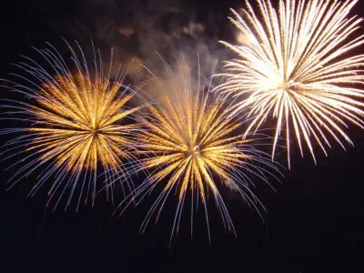 New Year's fireworks display
