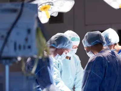 doctors in a surgical suite