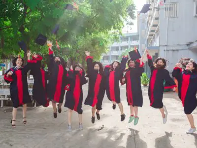scholarship recipients graduating