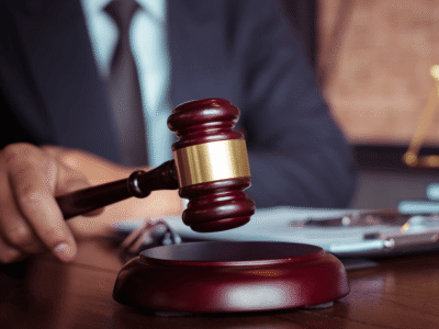 udge with gavel preparing to rule in a truck accident case under Georgia’s new tort reform laws.